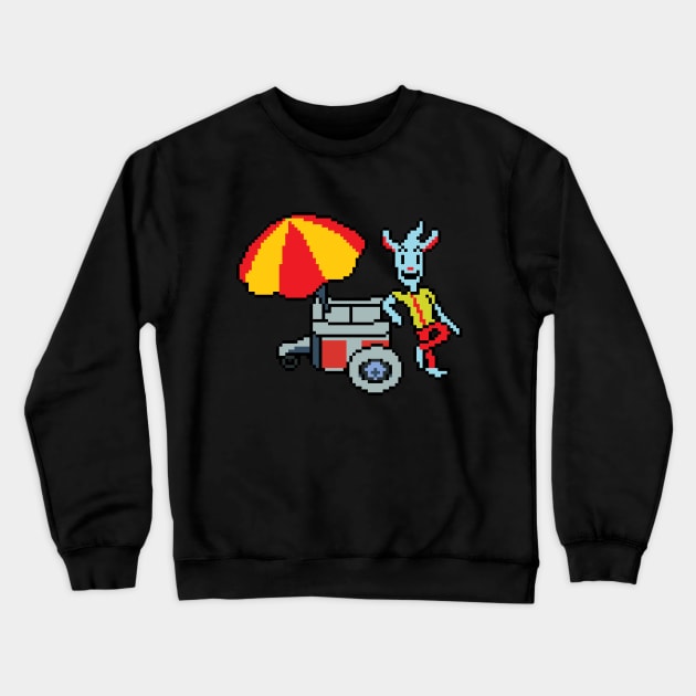 Nice Cream Guy Crewneck Sweatshirt by TheMeowstache